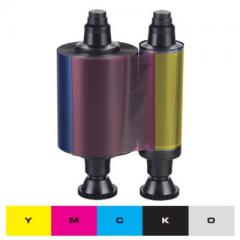 Ruban couleur YMCKO Evolis Pebble4, Dualys3 - 200 faces