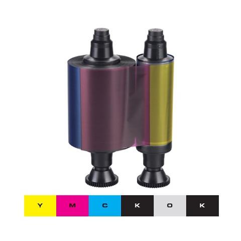 Ruban couleur YMCKO-K Evolis Dualys3 - 200 faces