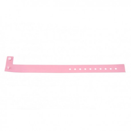 Bracelets vinyle Mat rose pâle