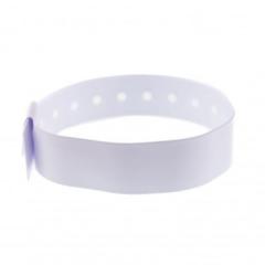 Bracelets vinyle Mat blanc