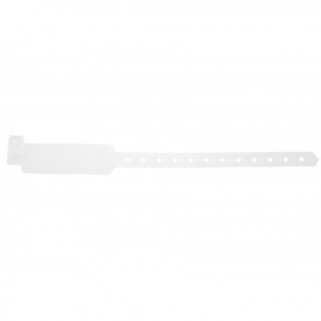 Bracelet transparent adulte hôpital avec étiquette