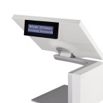 Afficheur client 2 lignes Aures Sango