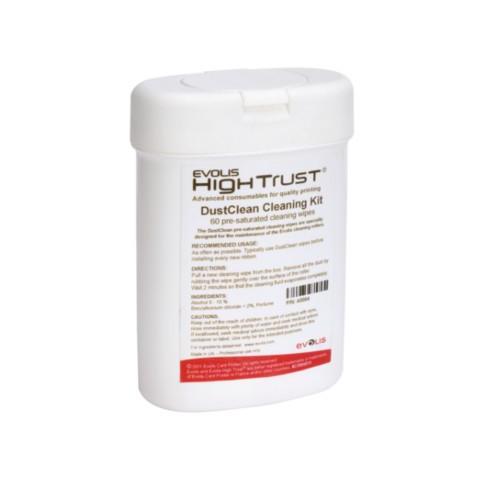 60 Lingettes de nettoyage A5004 Evolis Zenius, Primacy …