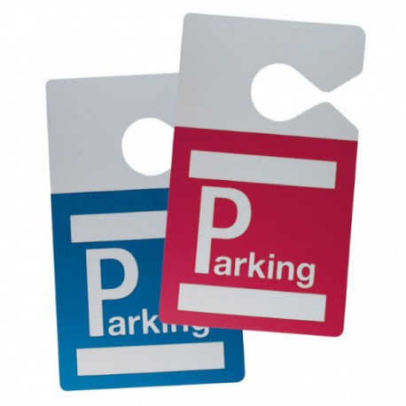 Badge parking rétroviseur
