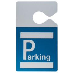 Badge parking rétroviseur bleu