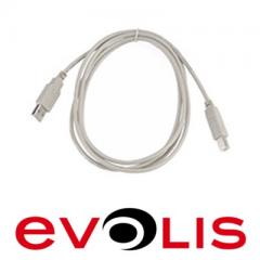 Câble USB pour imprimante badge Evolis
