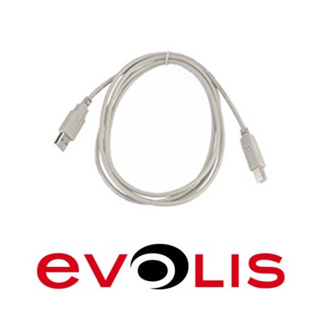 Câble USB pour imprimante badge Evolis