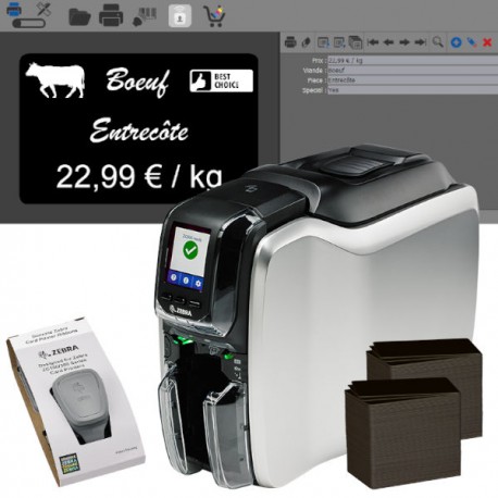 Zebra ZC300 - Imprimante cartes plastiques - couleur - sublimation