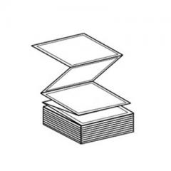 Cartonettes paraventées Zebra Z-Perform 1000T 190 Tag - 148 mm x 210 mm