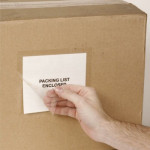 Zebra Z-Slip - 168 mm x 152 mm - étiquettes papier et polypropylène blanc