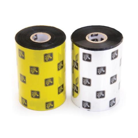 Ruban Zebra 3400 Cire/Résine - 89 mm x 450 mètres - Lot de 6
