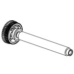 Rouleau platen suppérieur Honeywell M-4206 et M-4210 IM ROL15-2847-01