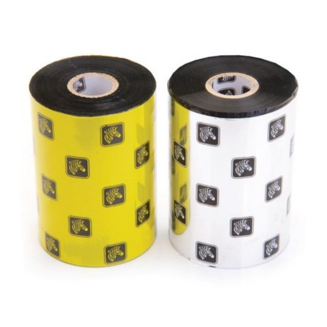 Ruban Zebra 3200 Cire/Résine - 110 mm x 300 mètres - pour ZT220