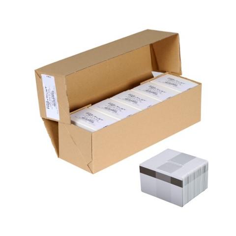 Cartes magnétiques LoCo Evolis 0.76mm - lot de 500