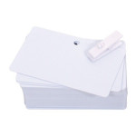 Cartes PVC Perforée Evolis 0.50mm - lot de 100