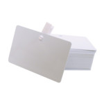 Cartes PVC Perforée Evolis 0.50mm - lot de 100