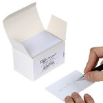 Cartes PVC avec verso inscriptible Evolis 0.76mm - lot de 100