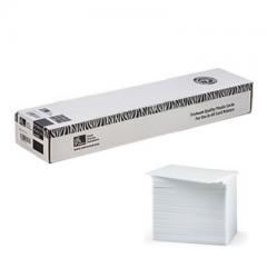Cartes PVC Zebra 0.25mm - lot de 500