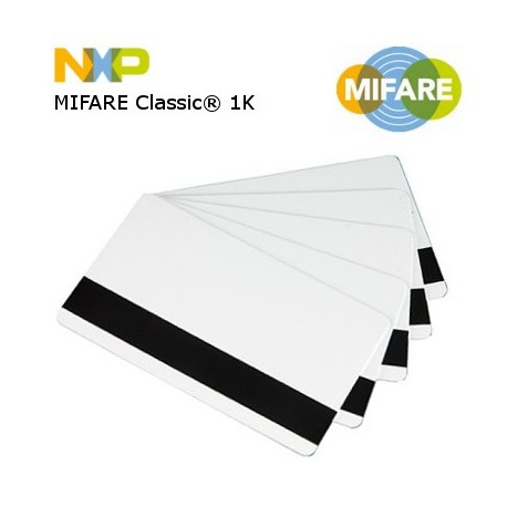 Cartes MIFARE Classic® 1K NXP + Piste HiCo