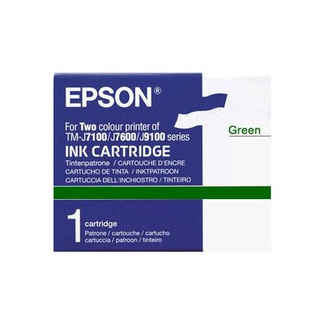 Cartouche d'encre vert Epson TM-J 7100/7600 IM C33S020406