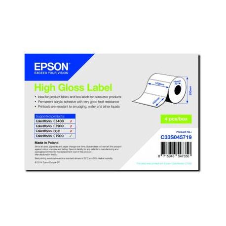Rouleau d'étiquettes Epson papier normal, 102x152mm IM C33S045719