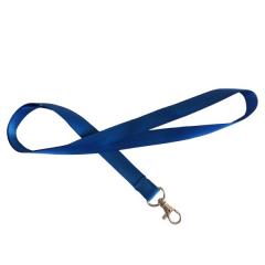 Cordon plat 15 mm avec crochet aspect satiné