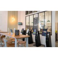 Solution kiosk auto-portante Aures KOSMOS