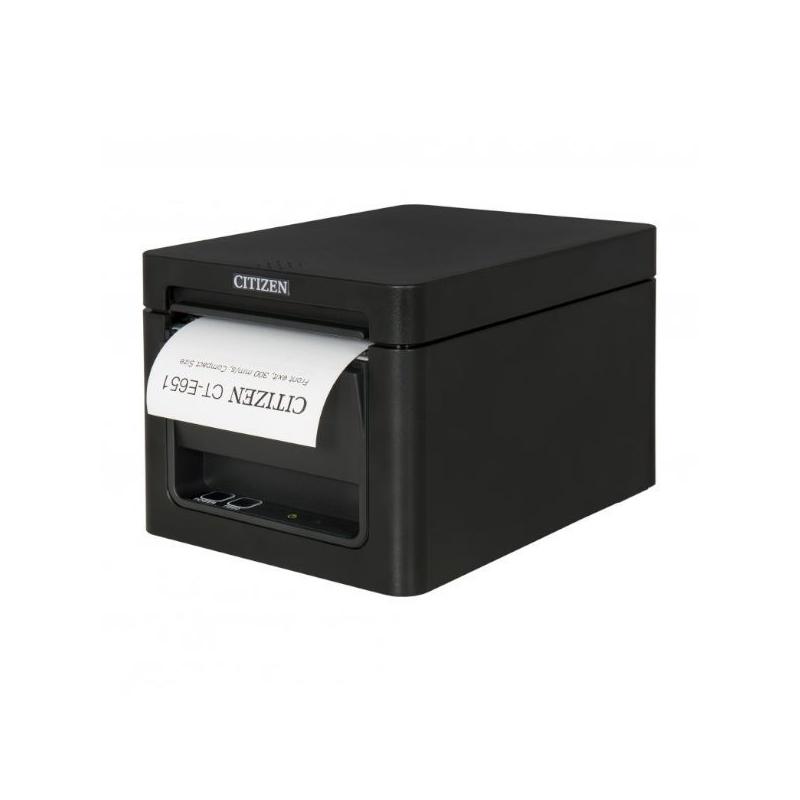 Citizen CT-E651, 8 pts/mm (203 dpi), massicot, USB, noir IM CTE651XNEBX