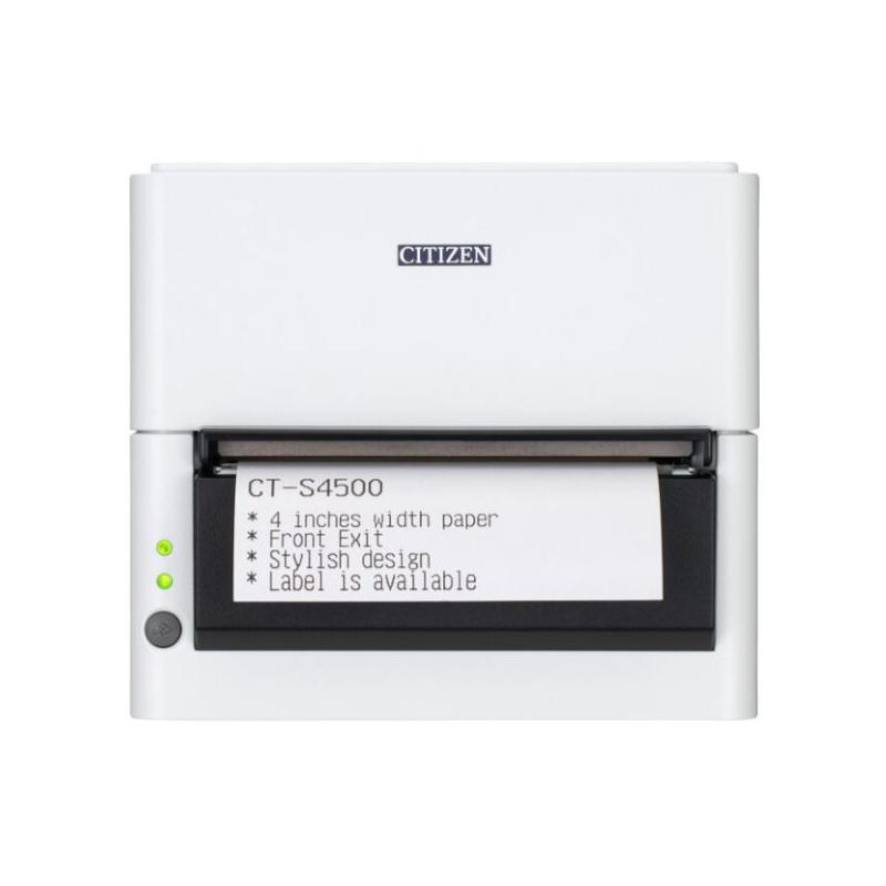 Citizen CT-S4500, USB, 8 pts/mm (203 dpi), massicot, blanc IM CTS4500XNEWX