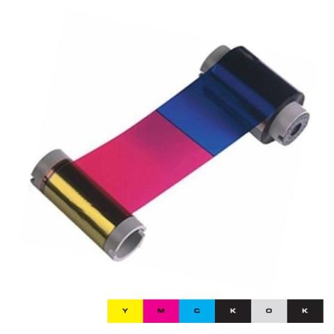 Ruban couleur YMCKOK HID Fargo DTC550 - 400 faces