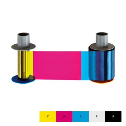 Ruban couleur YMCFK HID Fargo HDP5000 - 500 faces