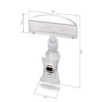 Pince avec support étiquettes de prix - Petite taille 9.5cm
