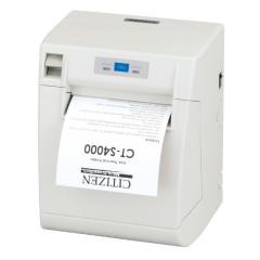 Imprimante tickets Citizen CT-S4000 blanche verticale