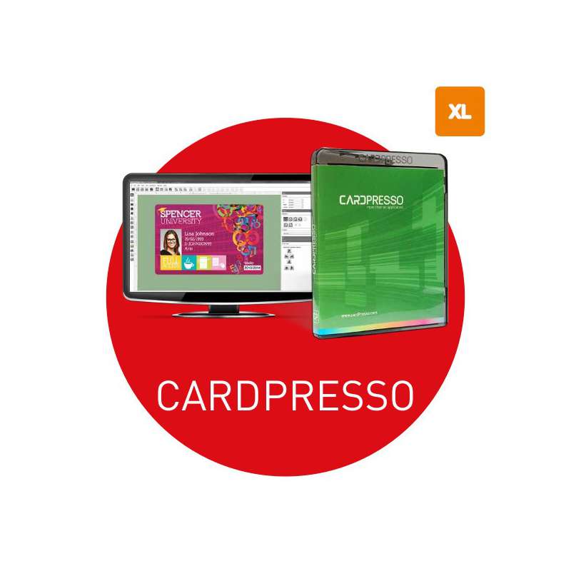 Logiciel badges Cardpresso XL - Liaison ODBC