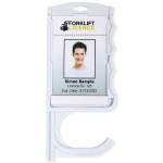 Porte-badge antimicrobien ouverture de porte