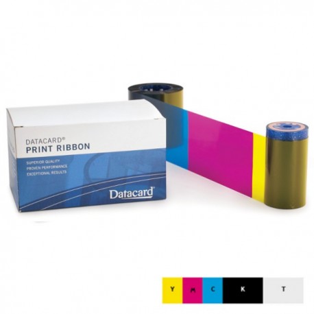 Ruban couleur ymcKT Datacard - 650 faces Ruban couleur ymcKT Datacard - 650 faces