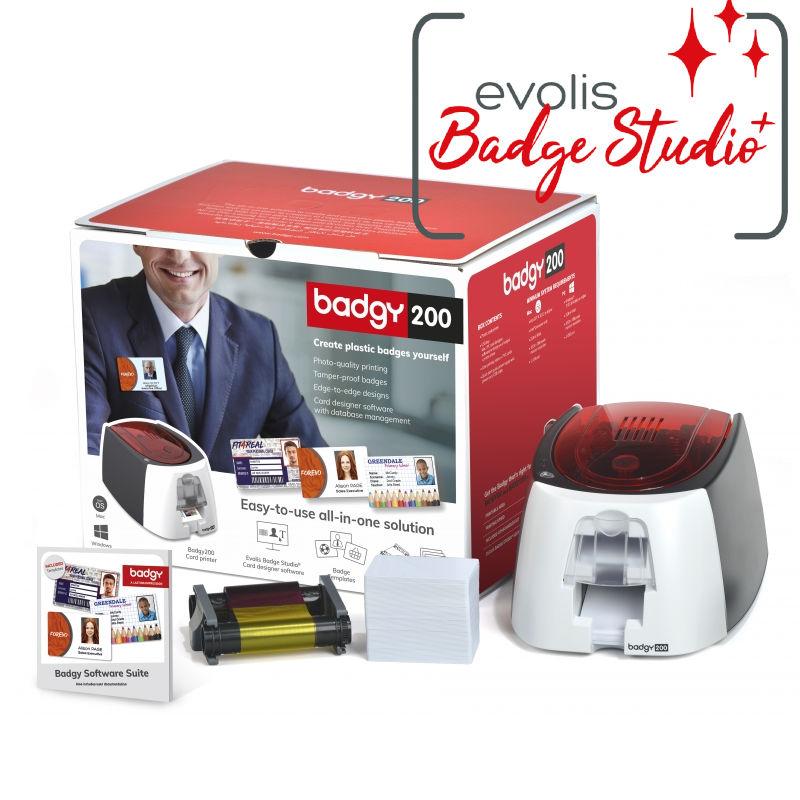 imprimante badges Evolis Badgy 200