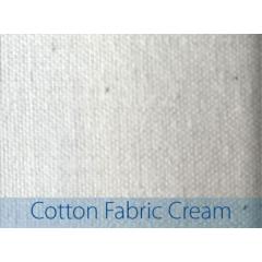 Etiquettes DTM 102 x 76 mm tissu coton crème