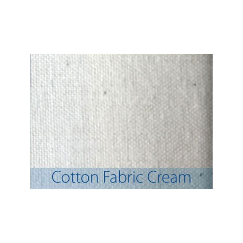 Etiquettes DTM 102 x 76 mm tissu coton crème