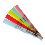 Zebra Z-Band Fun "Bleu" - 25 mm x 254 mm - bracelets pour HC100