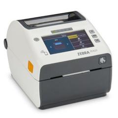 Zebra ZD621d Healthcare, 8 pts/mm (203 dpi), écran, RTC, USB, USB Host, RS232, BT, Ethernet, WiFi, blanc