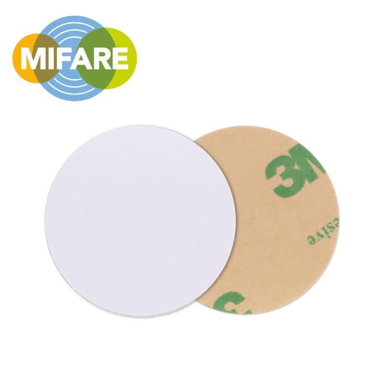 Tag RFID PVC adhésif Mifare Classic® 1K NXP EV1 - 13,56 MHz