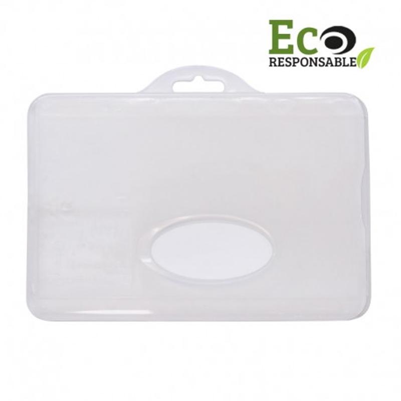 Porte-badge rigide biodégradable