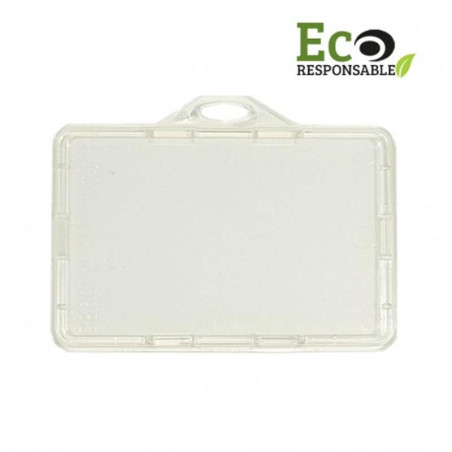 Porte-badges totalement sécuritaire pour 1 ou 2 cartes - IDS90 (lot de 100)