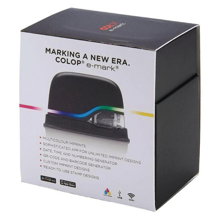 Colop E-Mark - Mini imprimante étiqueteuse - noir Pas Cher | Bureau Vallée