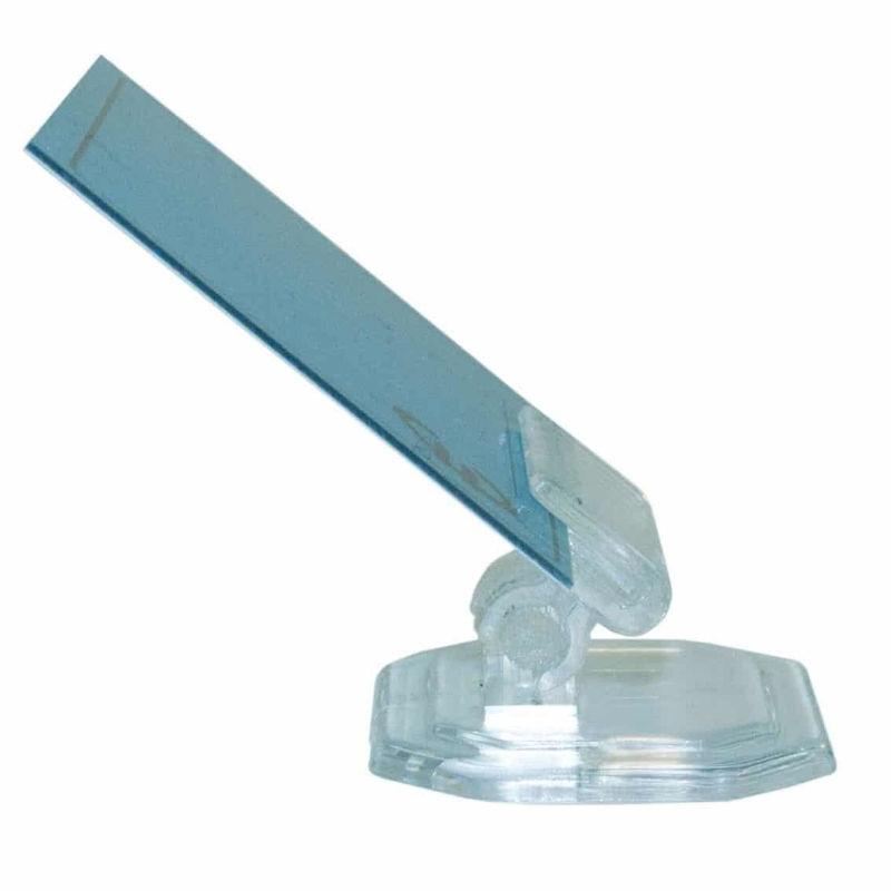 10 Clips Porte-Étiquettes De Prix - Support Pivotant Pour Étagères - Supermarchés, Magasins
