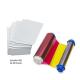 grandes cartes pvc, film Zebra ZC10L