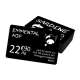 Cartes noires mates C8001 evolis edikio