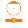 Bracelet RFID 4K compatible