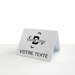 Chevalets de table personnalisés intéractif avec QR code